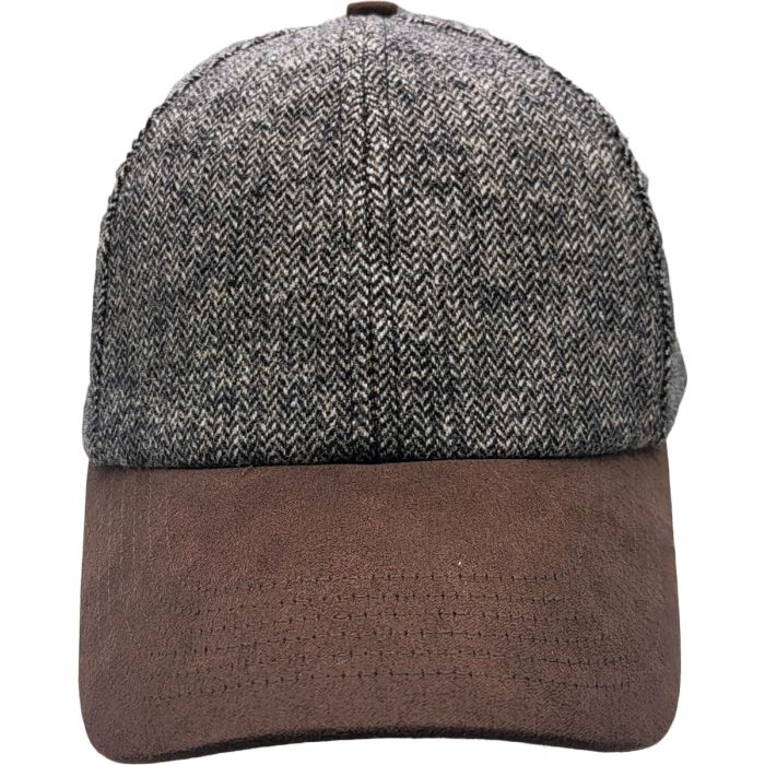 Wool & Suede Baseball Cap