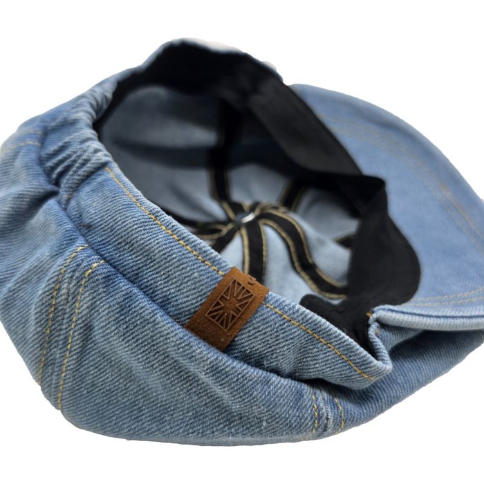 Denim Summer Newsboy Cap