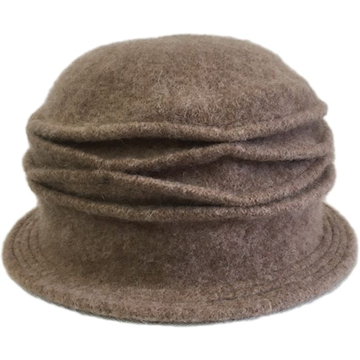 Women's Wool Vintage Cloche Hat