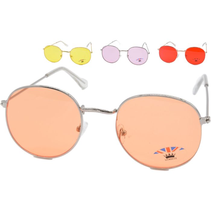 Trendy Oval Round Sunglasses(12Pcs)