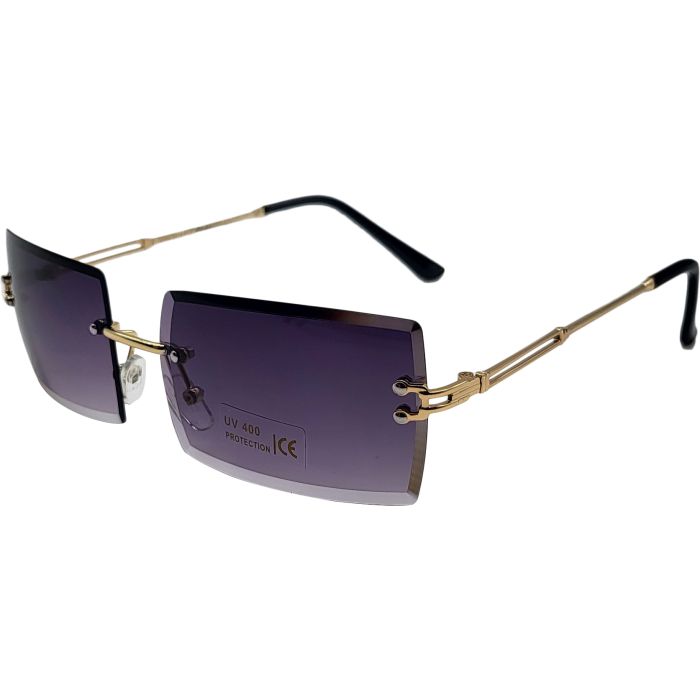 Rectangular Rimless Sunglasses (12pcs)
