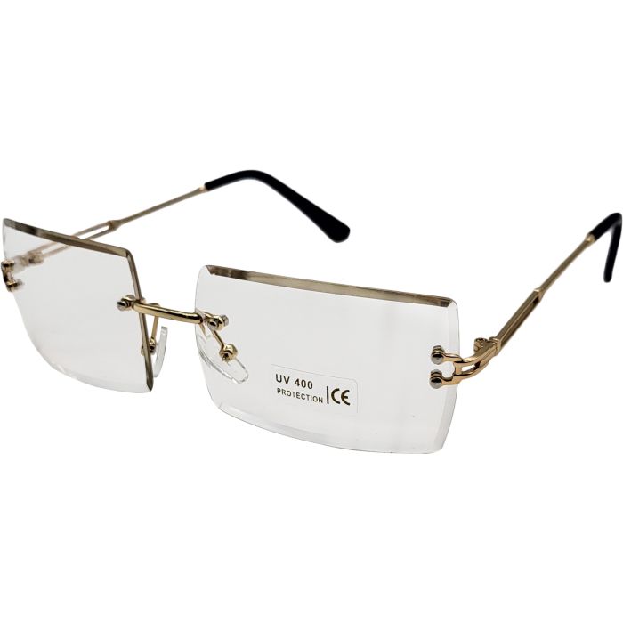 Rectangular Rimless Sunglasses (12pcs)