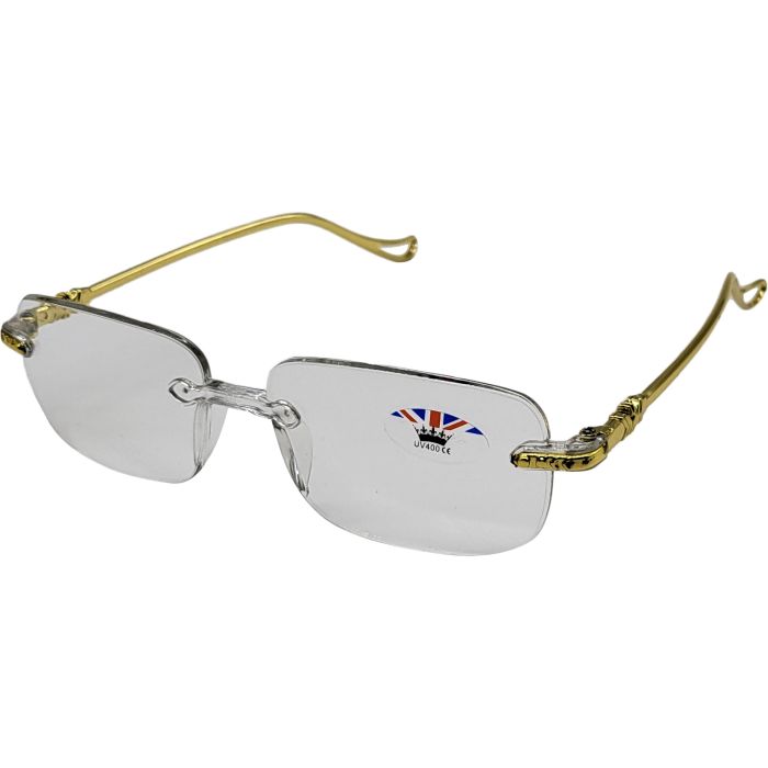 Rectangular Rimless Sunglasses (12pcs)