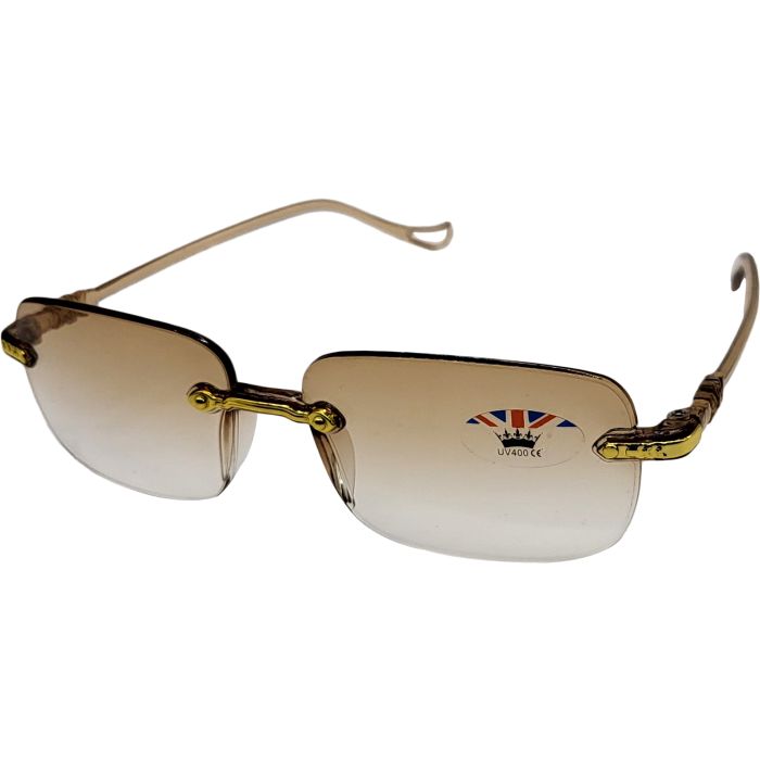 Rectangular Rimless Sunglasses (12pcs)