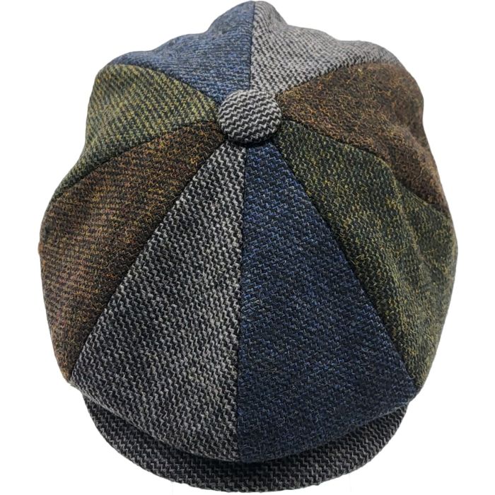 Patchwork Newsboy Cap