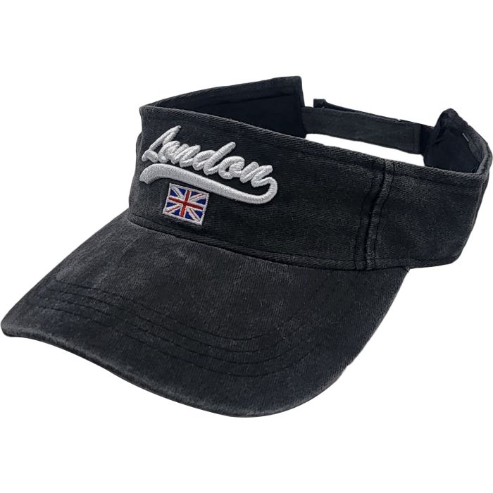 Stonewash Cotton Visor Hat(12Pcs)