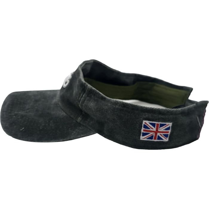 Stonewash Cotton Visor Hat(12Pcs)