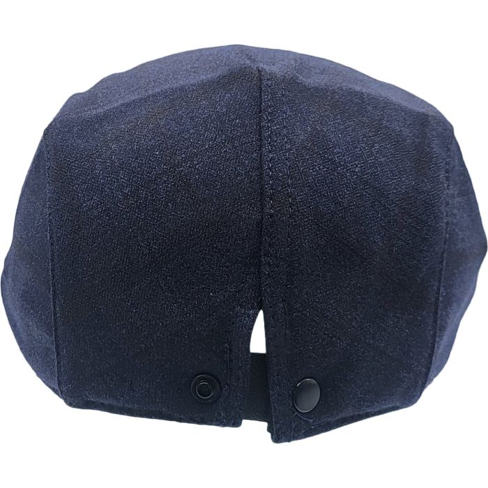 Classic Adjustable Check Flat Cap