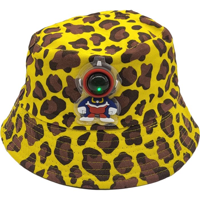 Yellow Cowprint bucket hat (12Pcs)