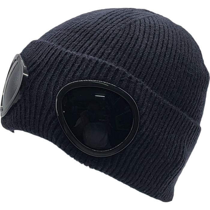 Classic Beanie Hat with Goggles (12Pcs)