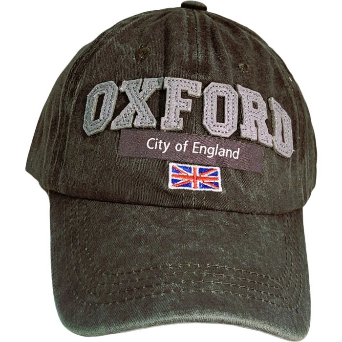 Oxford Stone Wash Baseball Cap (12Pcs)