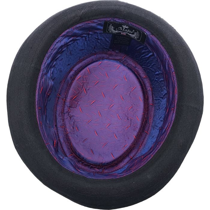 Summer Cotton Round Pork Pie Hat