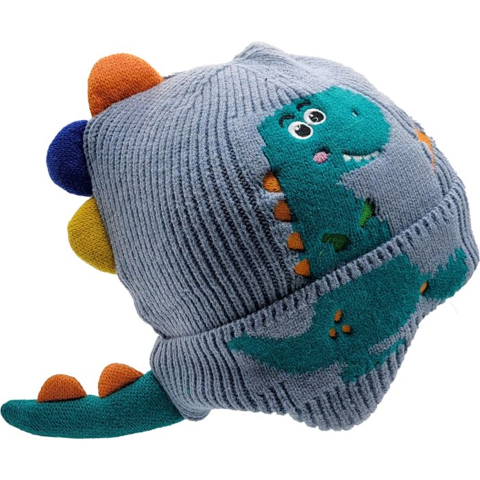 Kids Dinosaur Beanie Hat (12Pcs)