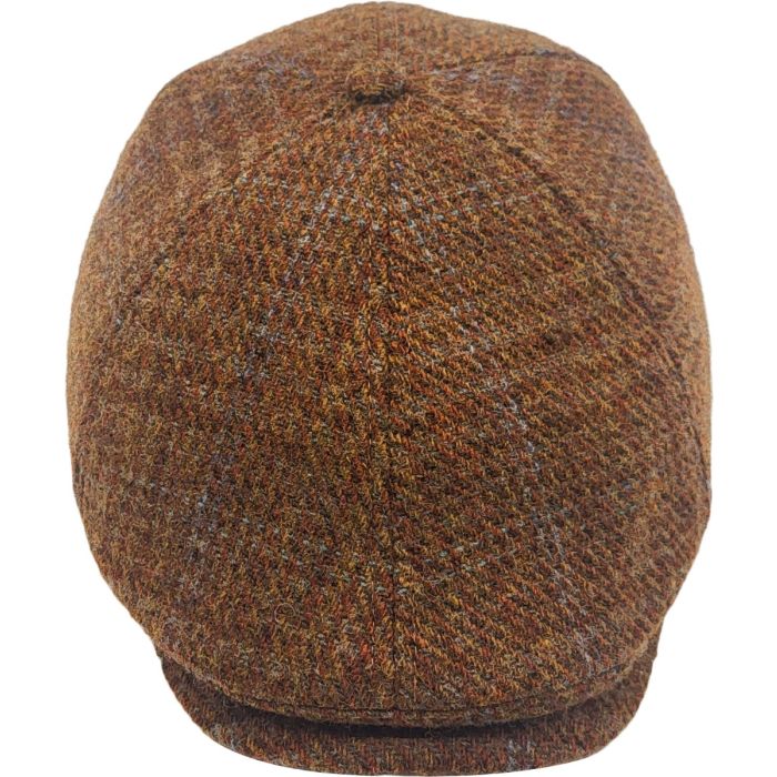 100% Wool 6-Panel Flat Cap