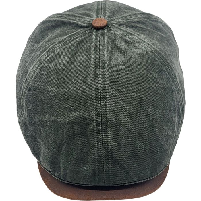 100% Cotton 6-Panel Flat Cap