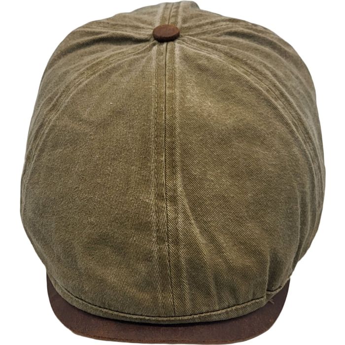 100% Cotton 6-Panel Flat Cap
