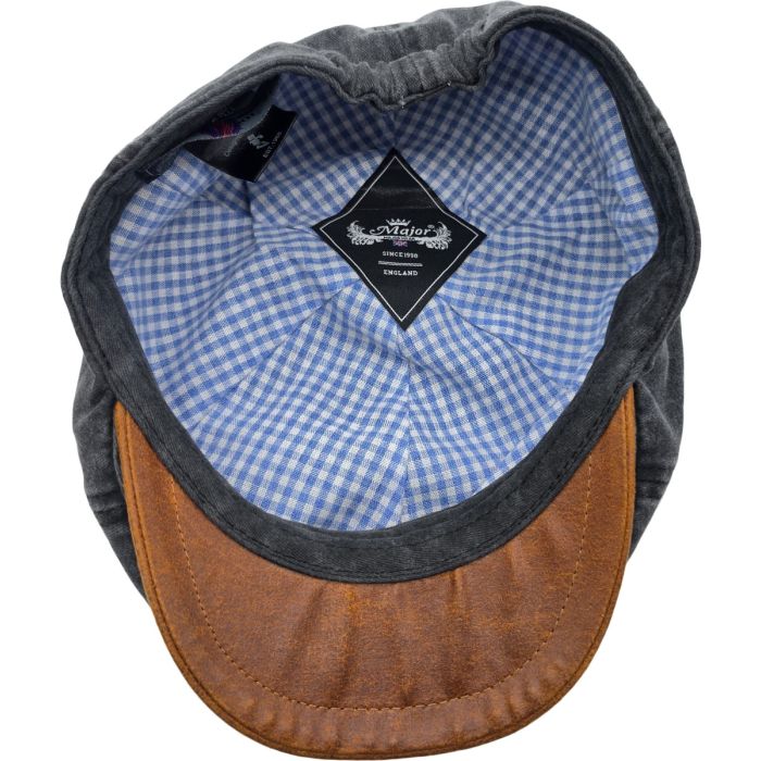 100% Cotton 6-Panel Flat Cap