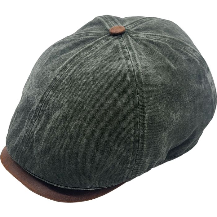 100% Cotton 6-Panel Flat Cap