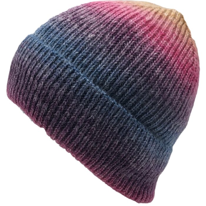 Classic Multi-Color Beanie with Lining (12Pcs)