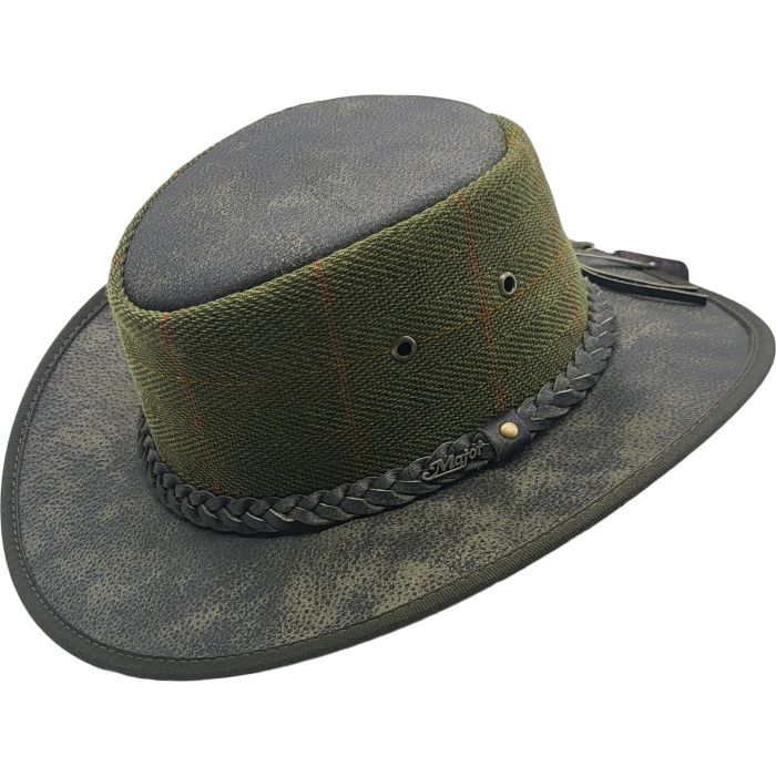 Genuine Leather and Wool Cowboy Hat