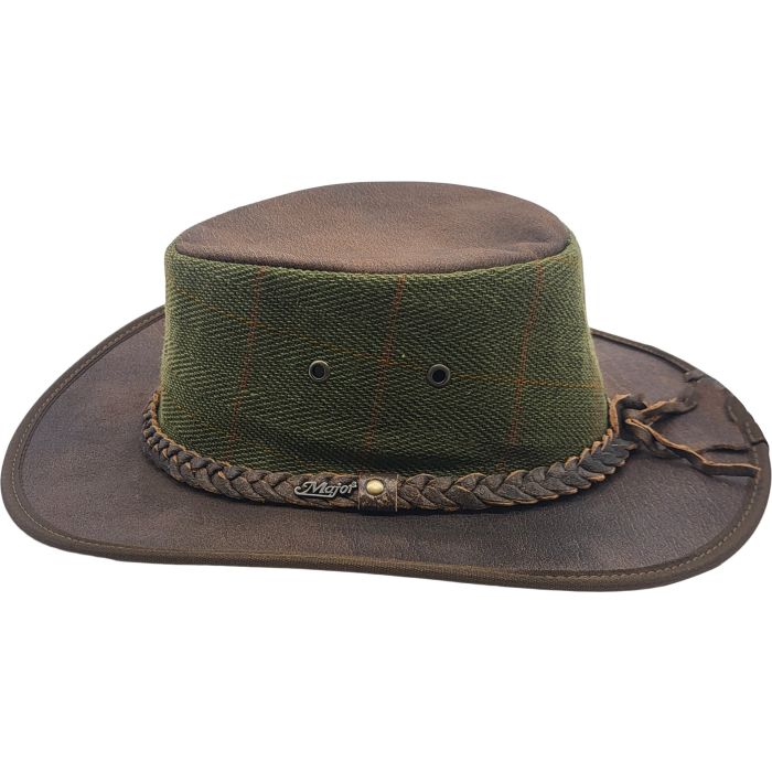 Genuine Leather and Wool Cowboy Hat