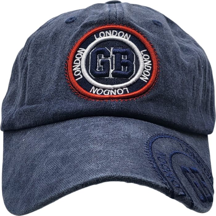 Stonewash Cotton Baseball Caps (12Pcs)