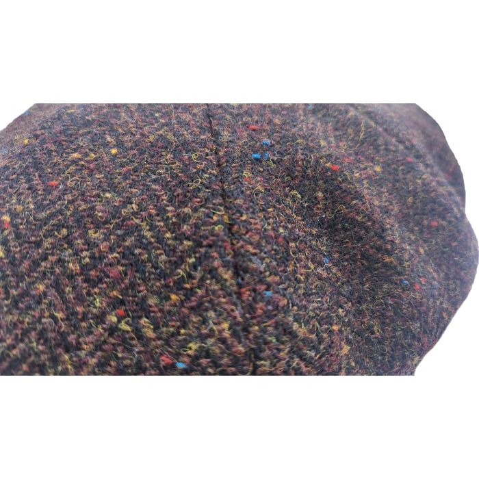 Classic Herringbone Newsboy Cap