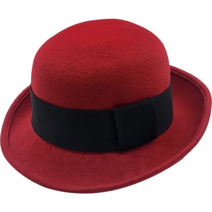 Wool Felt Soft Bowler Hat