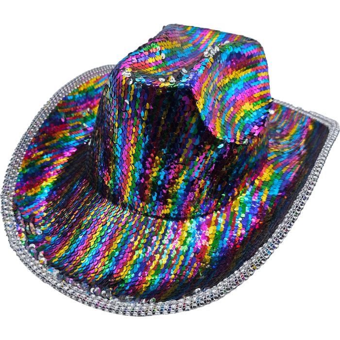 Sequins Fancy Cowboy Hat