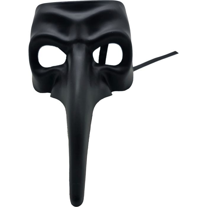 Fancy Black Plague Doctor Mask