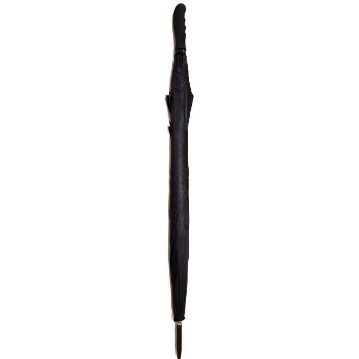 Classic Black Long Durable Umbrella (24Pcs)