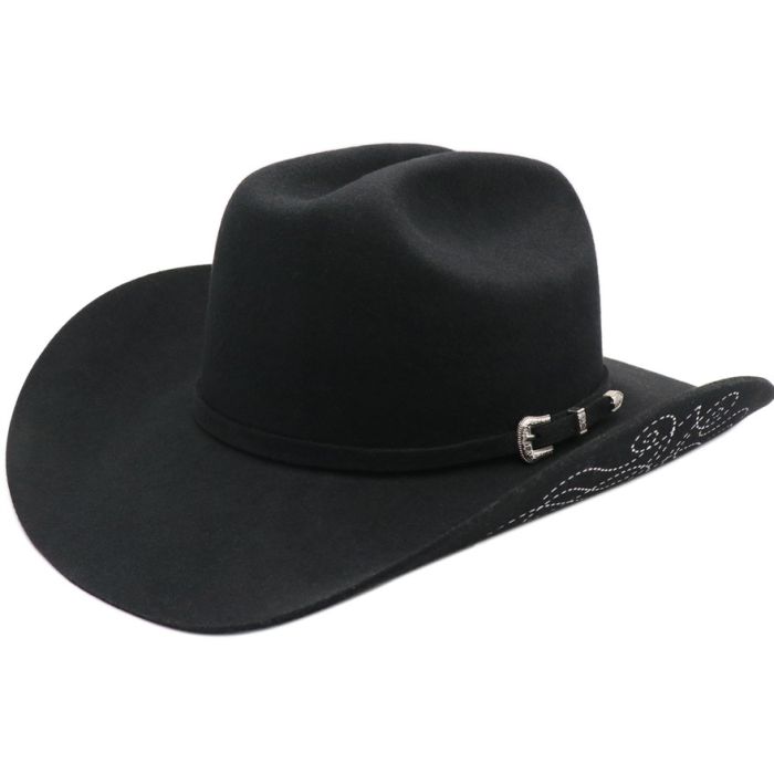 Classic Wool Felt Stiff Cowboy Hat