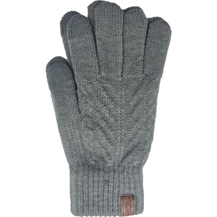 Classic Knitted Plain Gloves (12Pcs)