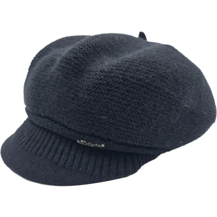 Women’s Cashmere Wool Spitfire Cap (12Pcs)