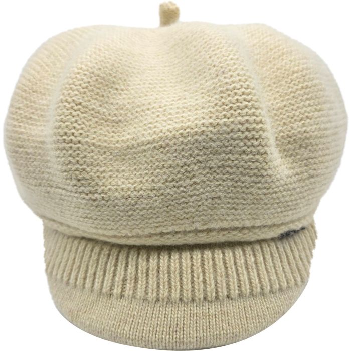 Women’s Cashmere Wool Spitfire Cap (12Pcs)