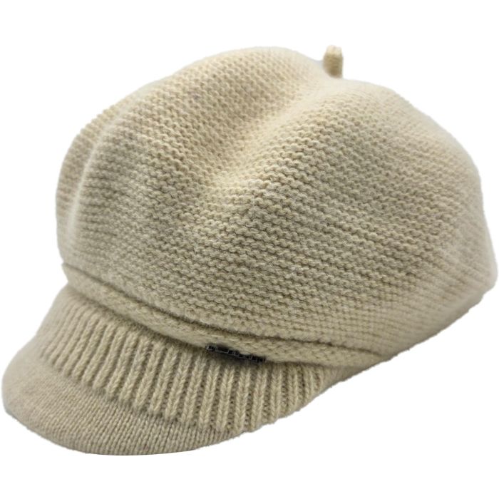 Women’s Cashmere Wool Spitfire Cap (12Pcs)
