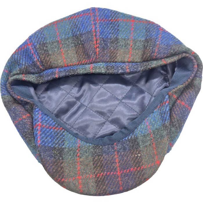 Multi-Coloured Tweed Newsboy Cap
