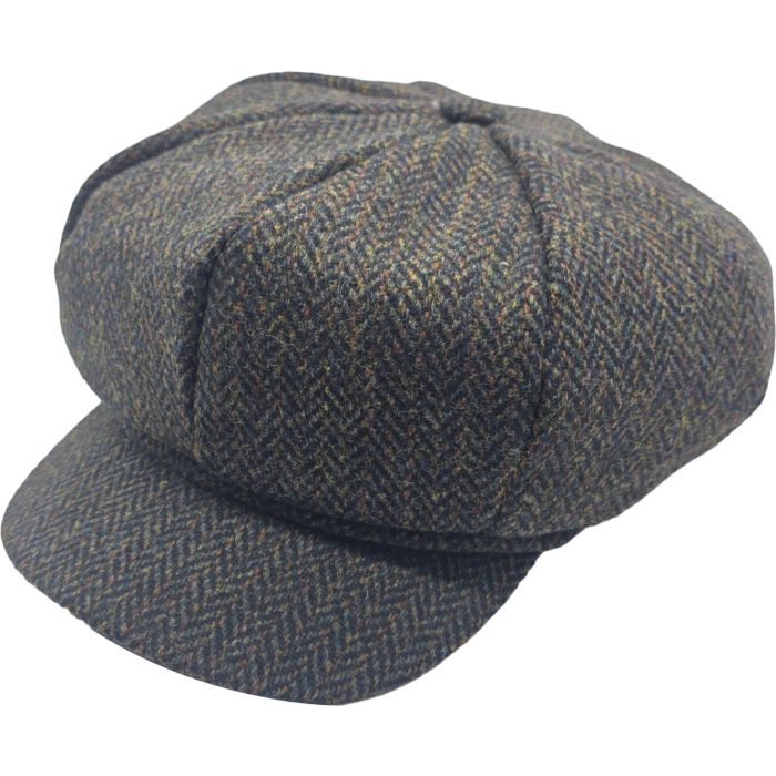 Women’s Herringbone Newsboy Cap