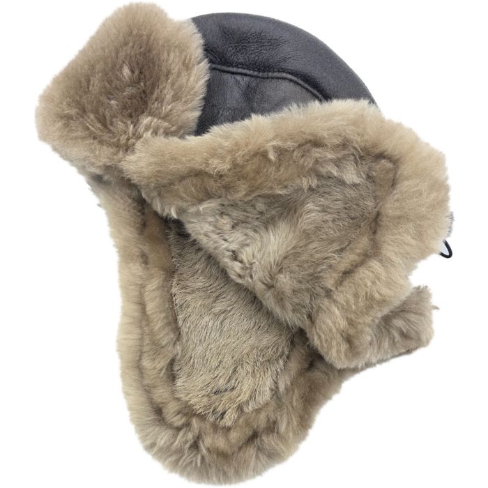 Genuine Leather Trapper Hat
