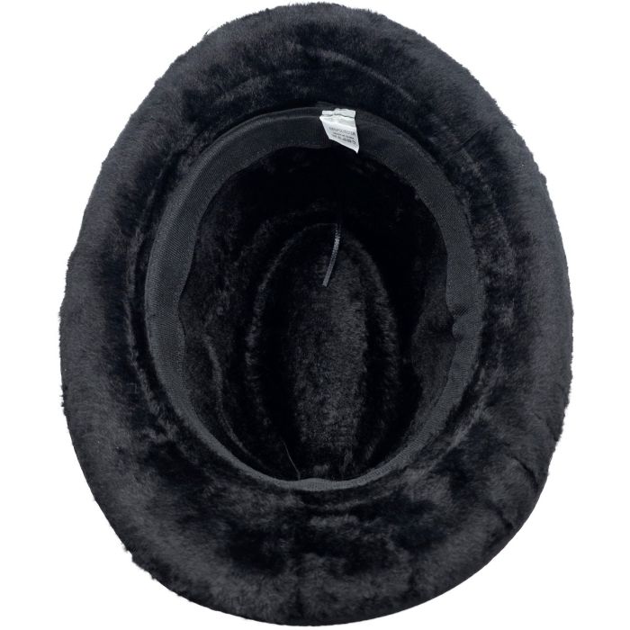 Fancy Faux Fur Homburg Hat