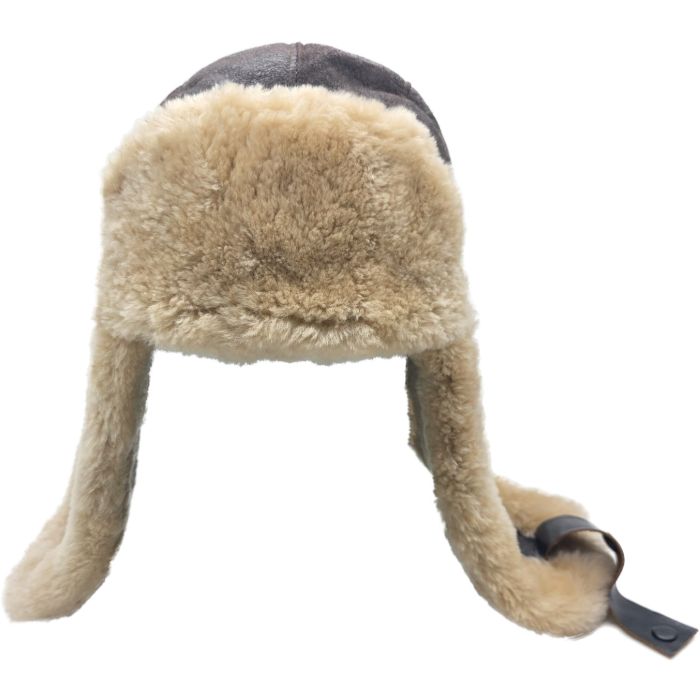 Genuine Leather Trapper Hat