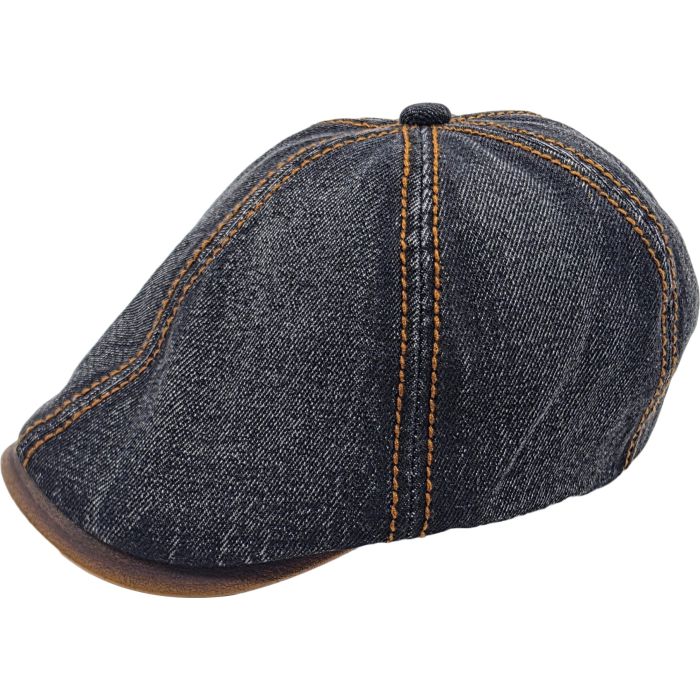 Denim Cotton Summer Flat Cap