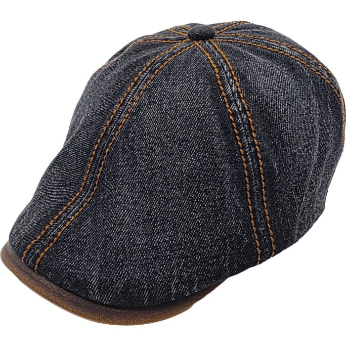 Denim Cotton Summer Flat Cap