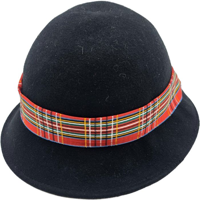 Women’s Vintage Wool Cloche Hat