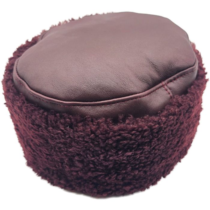 Handmade Leather Kubanka Hat