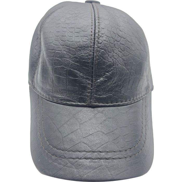 Genuine Leather Casual Baseball Cap
