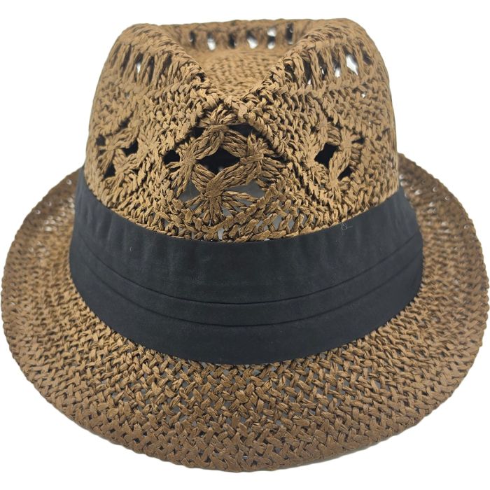 Summer Breathable Trilby Hat