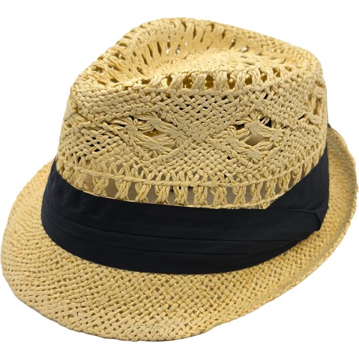Summer Breathable Trilby Hat