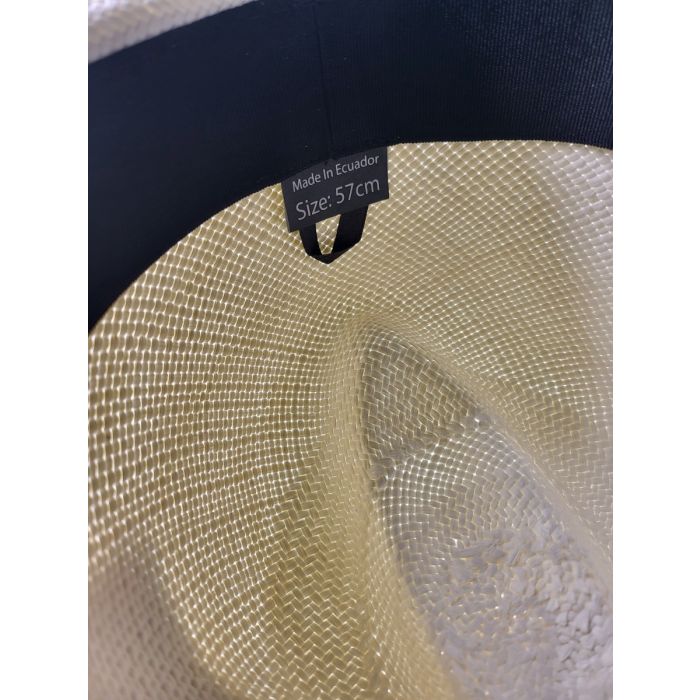 Natural Straw Panama Hat