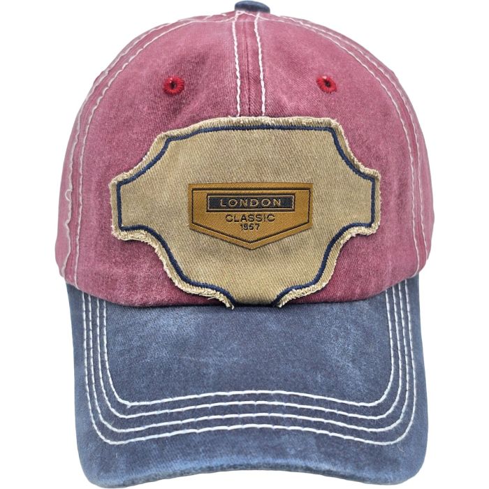 Casual London Stone Wash Baseball Cap